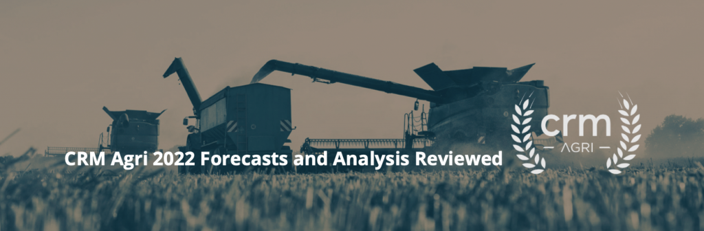 CRM Agri is looking back at 2022 markets and some of the forecasts and predictions which we made, looking at what we got right and what surprised us in one of the most turbulent years for commodities on record.